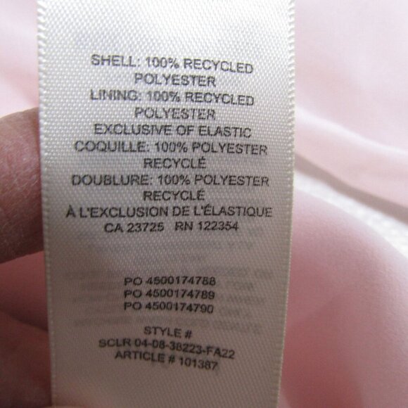 ARITZIA WILFRED Pink Pastel BUGSY Coquette Fairy Lolita Chiffon Mini Dress XS - Picture 10 of 11